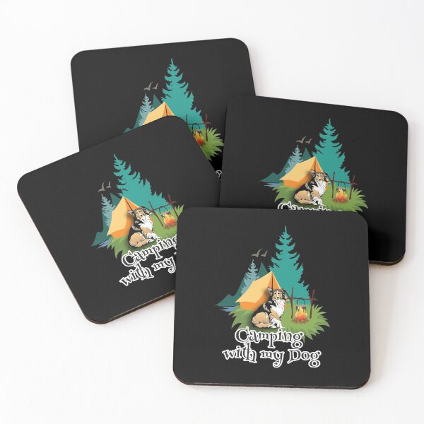 Item preview, Best Camping with my Dog designed and sold by CGraphic.