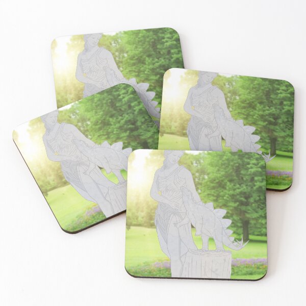 Item preview, Maiden and Stegosaurs  designed and sold by SunnyByTheBay.