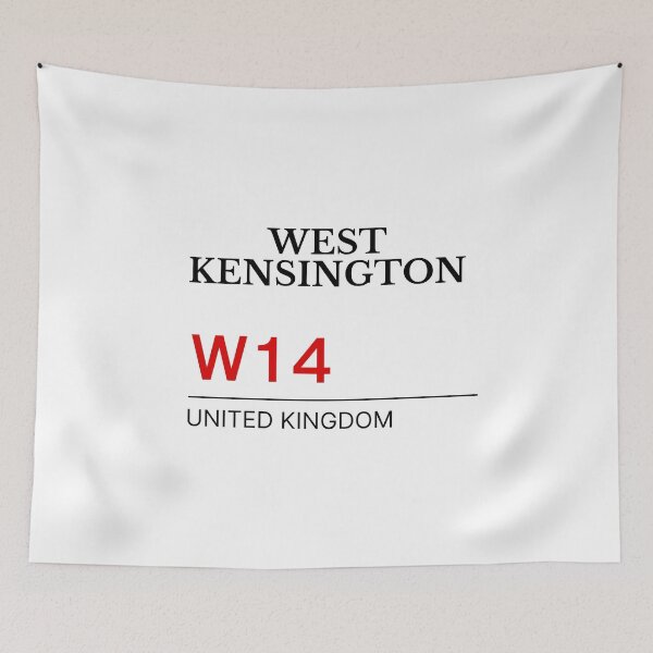 Item preview, Postcode West Kensington W14 United  Kingdom designed and sold by Yayatachdiyat0.