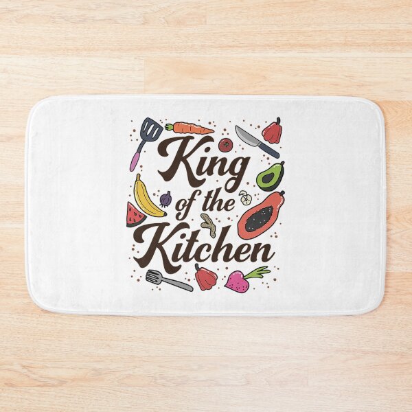 Artikelvorschau, Cooking Lover T-ShirtKing Of The Kitchen - Cooking Chef, Funny Cooking Lovers Gift For Men entworfen und verkauft von GrainneStephen.