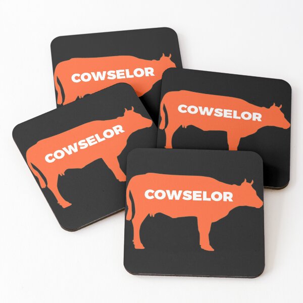 Item preview, Farm Counsellor - Funny counselor Cow Joke t-shirt designed and sold by kcaandwu.