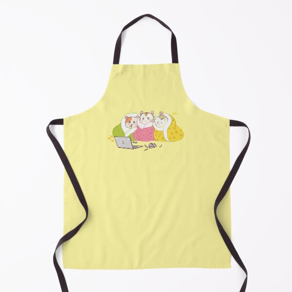 Item preview, Three cute hamsters watching movie together designed and sold by Shalu Elysian.