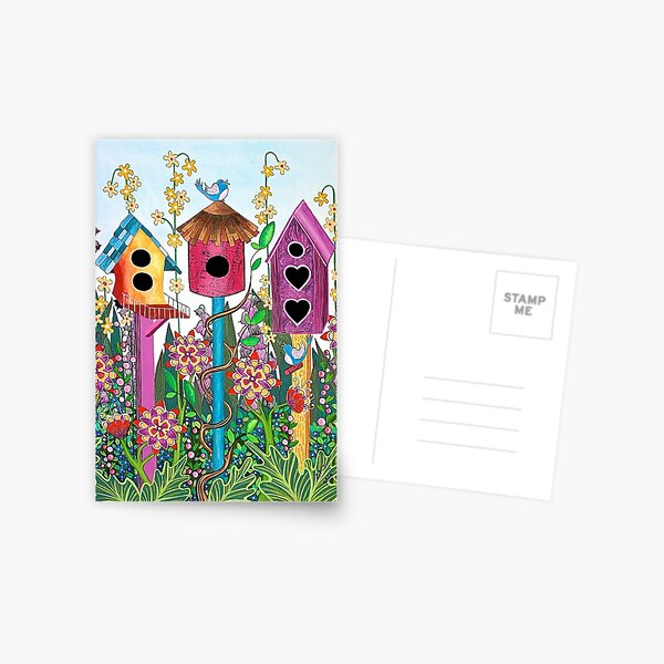 Summer Garden Postcard
