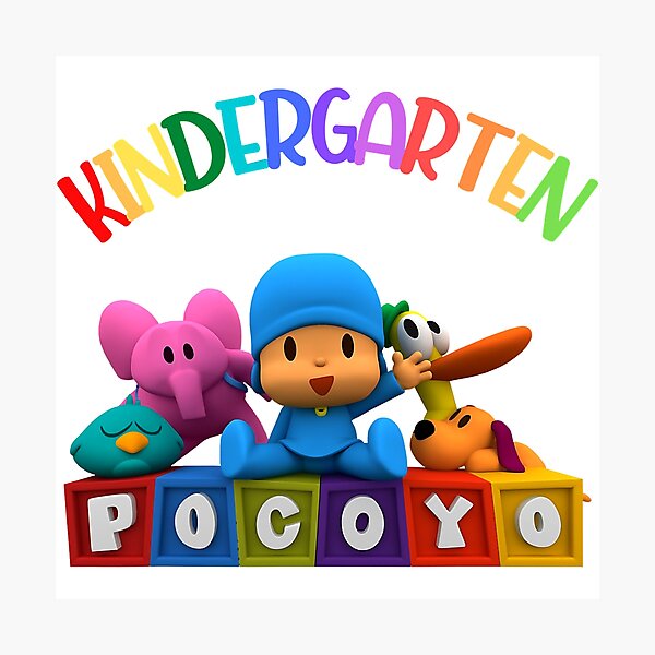 Item preview, Back To School Pocoyo-Boys Kindergarten Kids Boys Girls  designed and sold by CharlieStrom.