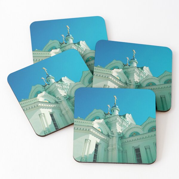 Item preview, Orthodox temple against the background of the blue cloudless sky, architectural decision  designed and sold by helenkaiy.