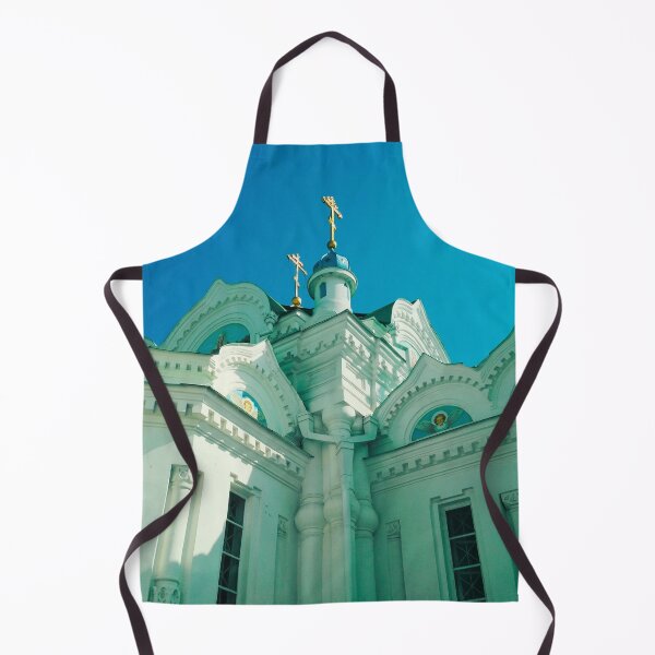 Item preview, Orthodox temple against the background of the blue cloudless sky, architectural decision  designed and sold by helenkaiy.