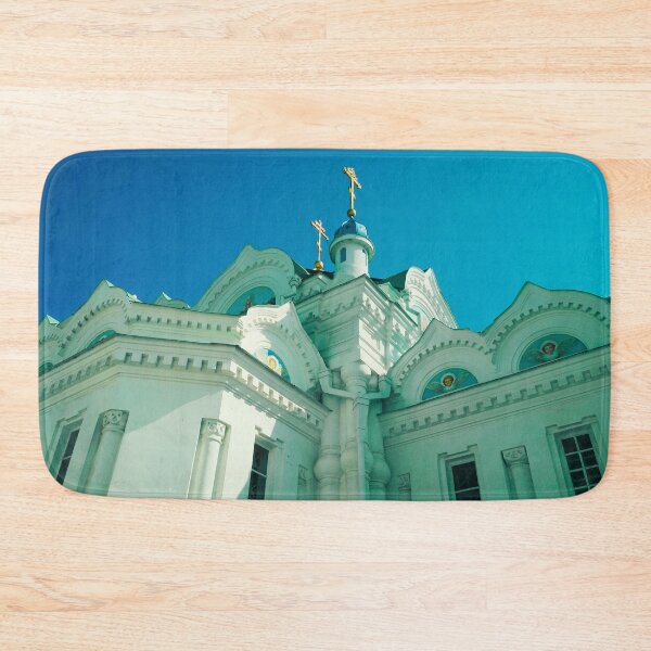 Item preview, Orthodox temple against the background of the blue cloudless sky, architectural decision  designed and sold by helenkaiy.