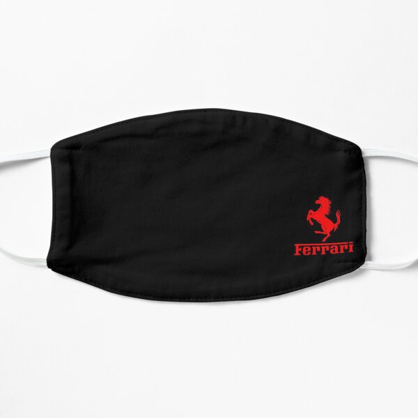 Best to Buy Ferrari Red Logo Flat Mask