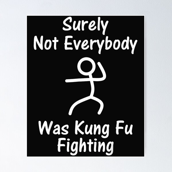 Everybody was stick figure fighting