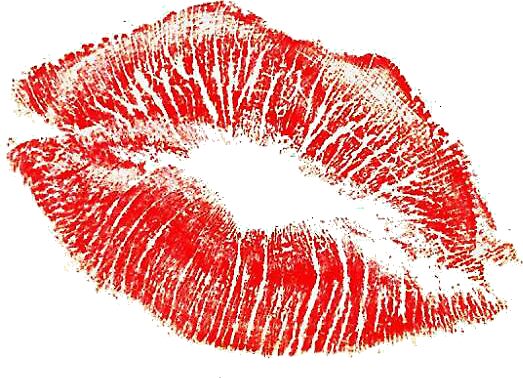 "Red kissy mouth" Stickers by jasminasheer | Redbubble