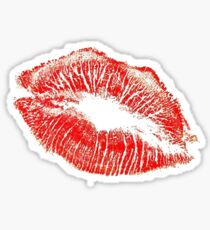 Kissy Lips Stickers | Redbubble