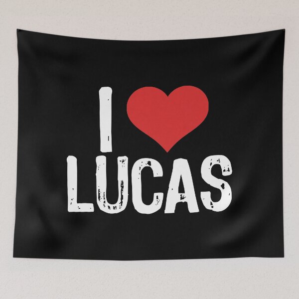 Item preview, I Love Lucas designed and sold by The "I Love Everything" Shop.
