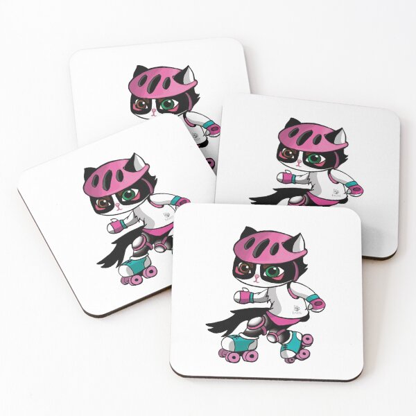 Item preview, Roller skating kitty designed and sold by IIANKHS.