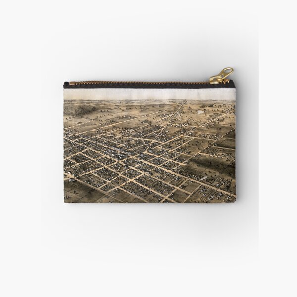 Item preview, Birds eye view of the city of Coldwater, Michigan - 1868 designed and sold by paulrommer.