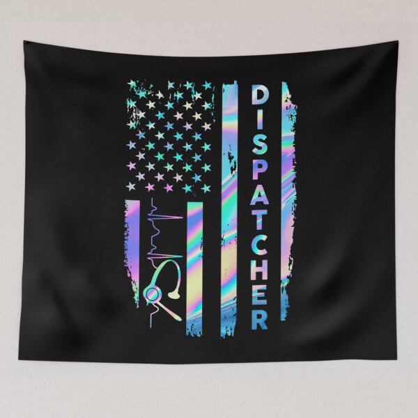 Item preview, Dispatcher Flag Usa T-ShirtDispatcher Flag USA designed and sold by GrainneStephen.