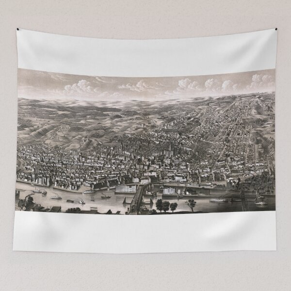 Item preview, Albany - New York - 1879 designed and sold by paulrommer.