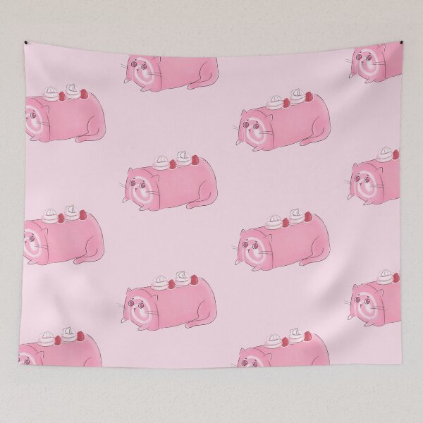 Item preview, Strawberry Roll Cat designed and sold by Sweets-trolley.
