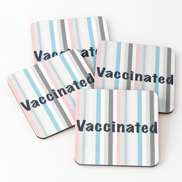 Item preview, Vaccinated - Striped  designed and sold by Eve :).