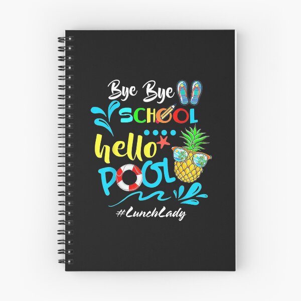 Item preview, Bye Bye School Hello Pool Lunch Lady Squad Teacher off duty  designed and sold by CharlieStrom.