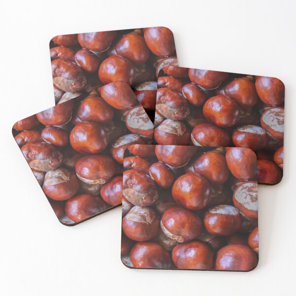 Item preview, Horse chestnuts autumn photography designed and sold by myikigai.