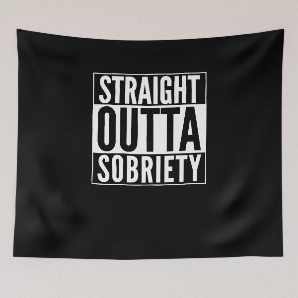Item preview, Straight Outta Sobriety Vintage designed and sold by clickmostro.