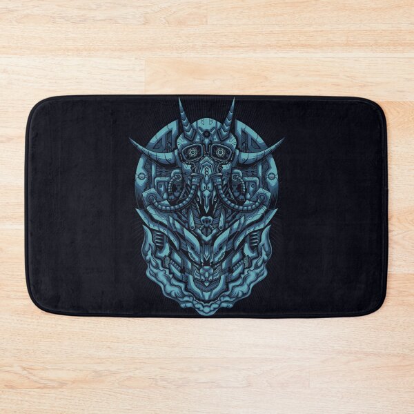 Item preview, Artistic Cyber Devil Mask - unique design designed and sold by Froyd Wess.
