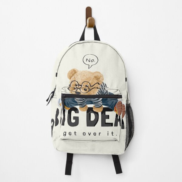 Item preview, Cute Bear Toy Glasses Jumping Big Deal Slogan designed and sold by Peekonet.