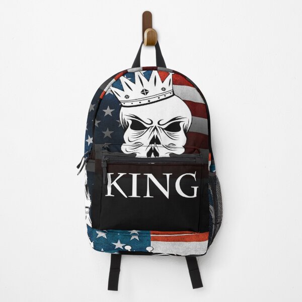 Item preview, American flag skull king designed and sold by Toc-Pac.