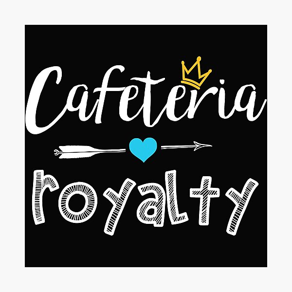 Item preview, Cafeteria Royalty - Lunch Lady Squad - Back To School Gift  designed and sold by CharlieStrom.