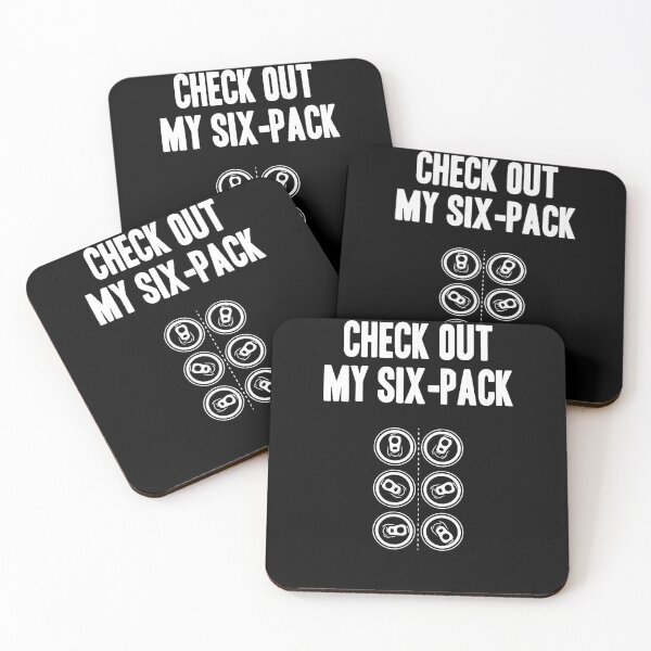 Item preview, Check Out My Six Pack Beer Cans  designed and sold by clickmostro.