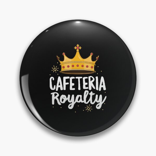 Item preview, Cafeteria Royalty Lunch Lady T-Shirt Royal Crown School Mom  designed and sold by CharlieStrom.