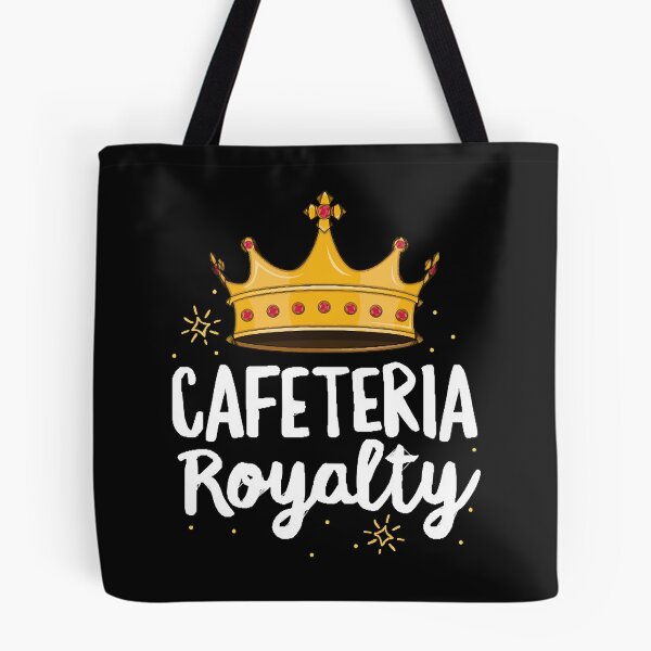 Item preview, Cafeteria Royalty Lunch Lady T-Shirt Royal Crown School Mom  designed and sold by CharlieStrom.