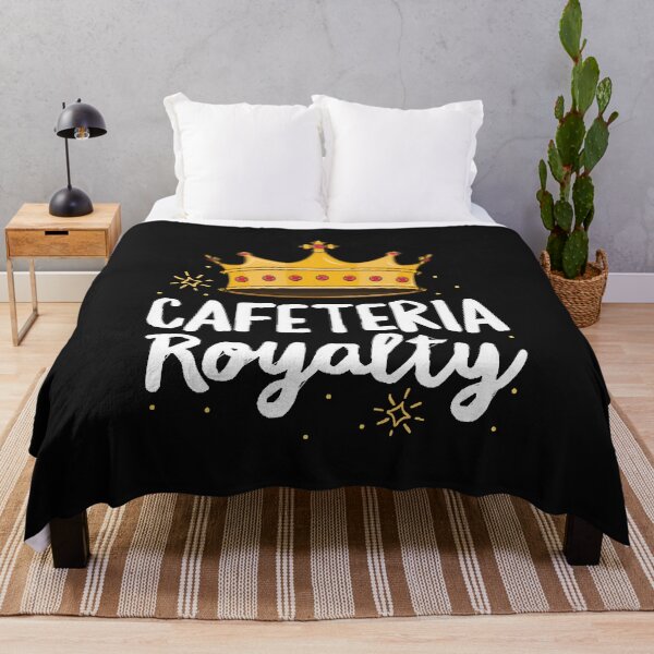 Item preview, Cafeteria Royalty Lunch Lady T-Shirt Royal Crown School Mom  designed and sold by CharlieStrom.