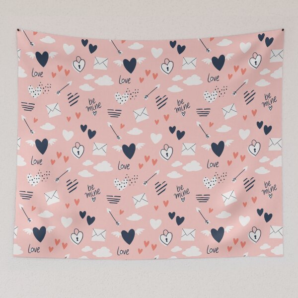 Item preview, Romantic Beautiful Valentine Truelove Heart Pattern designed and sold by ozunu.
