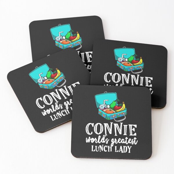 Item preview, Connie World&39;s Greatest Lunch Lady T-Shirt Cafeteria Mother  designed and sold by CharlieStrom.