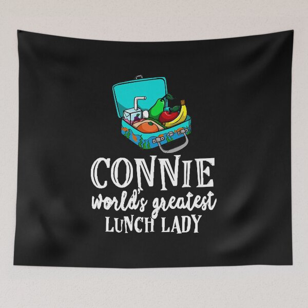 Item preview, Connie World&39;s Greatest Lunch Lady T-Shirt Cafeteria Mother  designed and sold by CharlieStrom.