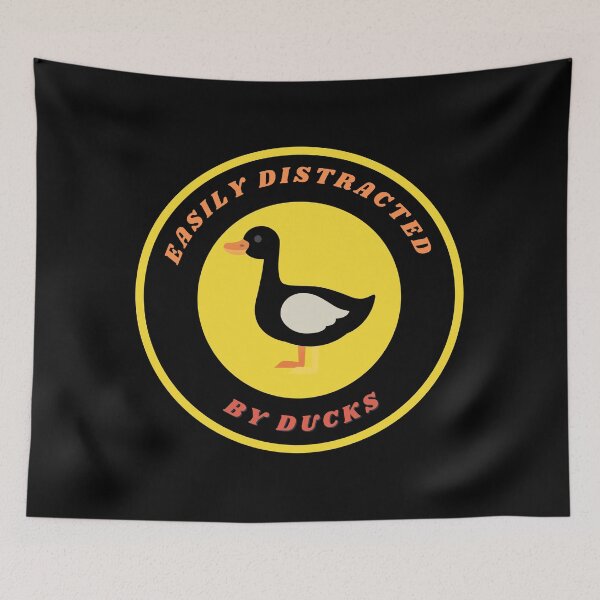 Item preview, Easily Distracted By Ducks Pet Lovers designed and sold by mirzadesign.