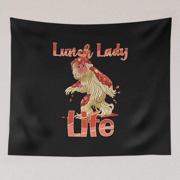 Item preview, Lunch Lady Life for Women Funny Spaghetti Monster  designed and sold by CharlieStrom.