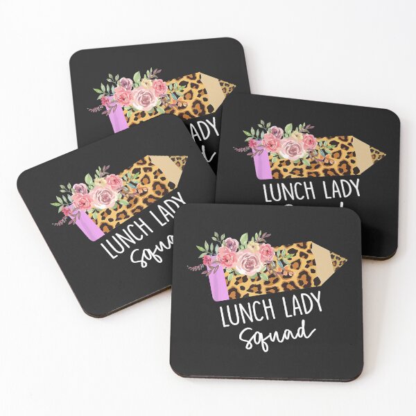 Item preview, Lunch Lady Squad Back To School Leopard Print Pencil  designed and sold by CharlieStrom.