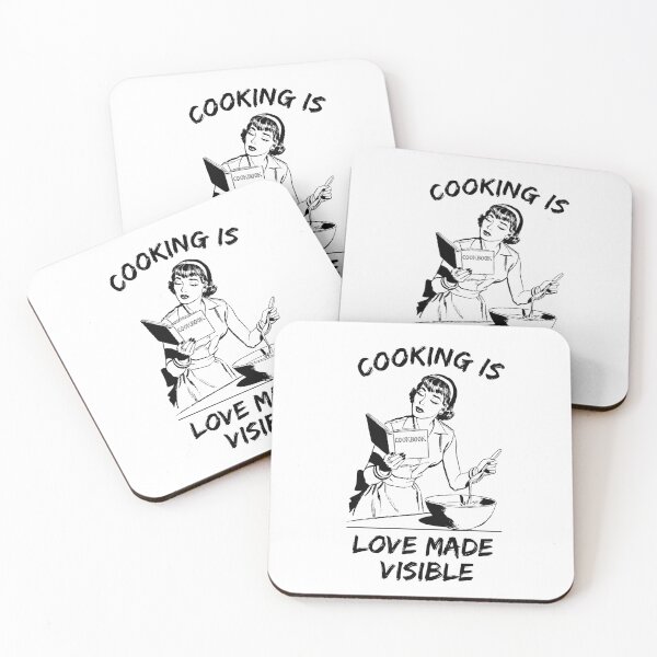 Item preview, Cooking Is Love Made Visible | vintage designed and sold by SunsetCloud.