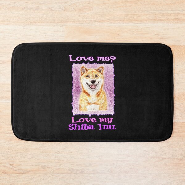 Artikelvorschau, Liebe mich Liebe mein Shiba Inu entworfen und verkauft von didielicious.