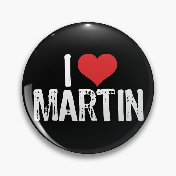 Item preview, I Love Martin designed and sold by The "I Love Everything" Shop.