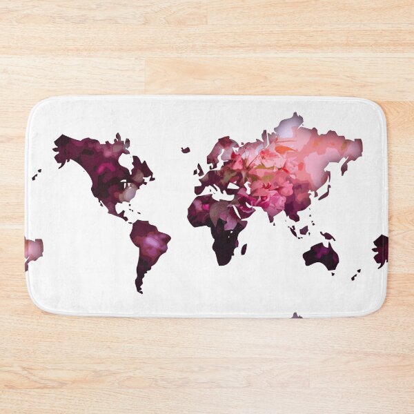 Item preview, Flower World map designed and sold by Lee's Place.