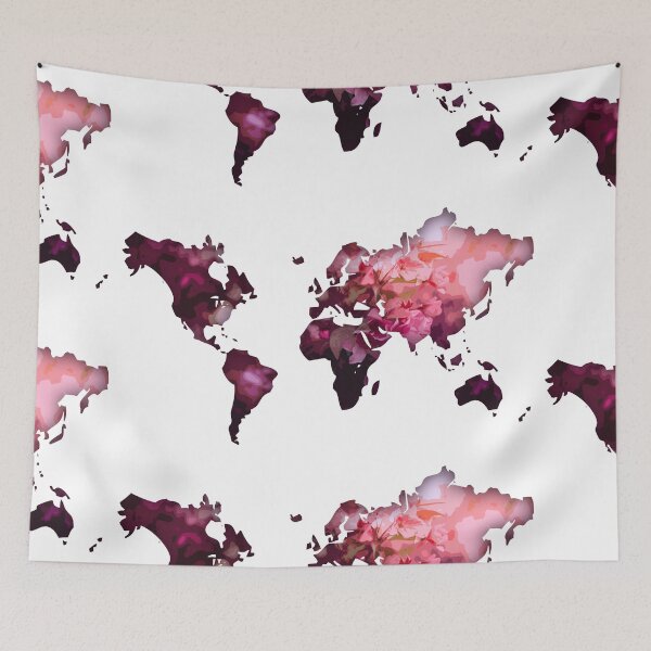 Item preview, Flower World map designed and sold by Lee's Place.