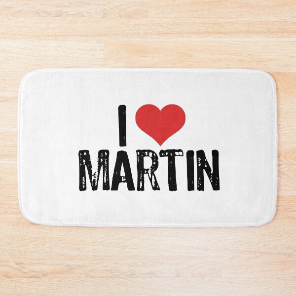 Item preview, I Love Martin designed and sold by The "I Love Everything" Shop.