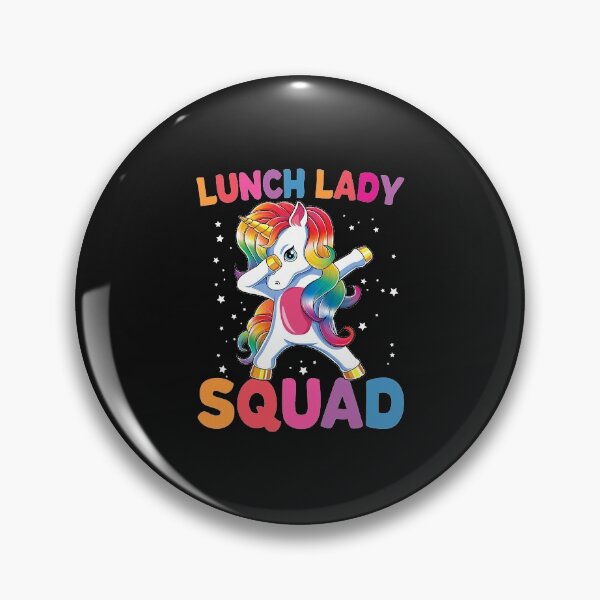 Item preview, Lunch Lady Squad Dabbing Unicorn Funny Lunch Ladies  designed and sold by CharlieStrom.
