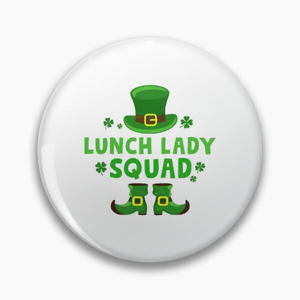 Item preview, Lunch Lady Squad Happy St Patrick's Day Leprechaun  designed and sold by CharlieStrom.
