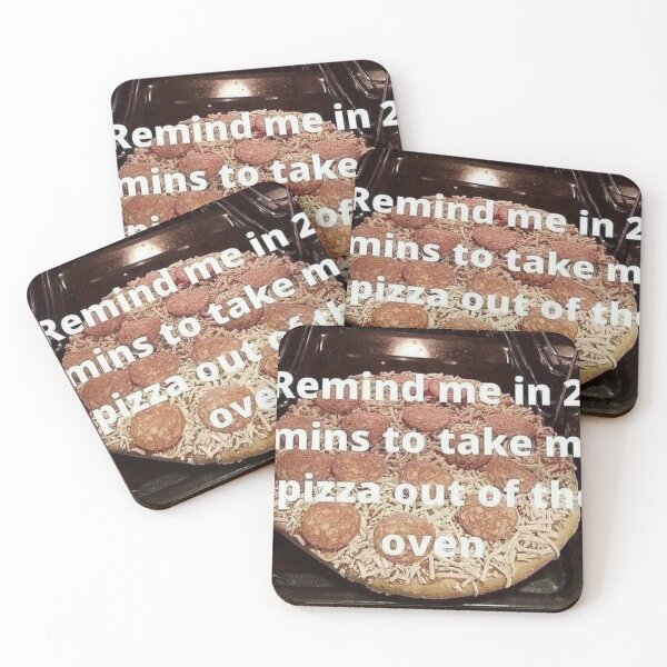 Item preview, Remind me in 20 mins to take my pizza out of the oven designed and sold by Emote Bot.