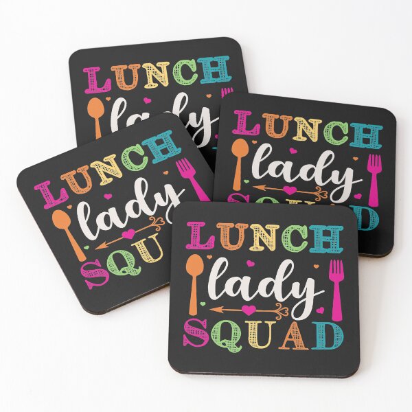 Item preview, Lunch Squad Cafeteria Crew Shirt Design For A Lunch Lady designed and sold by CharlieStrom.