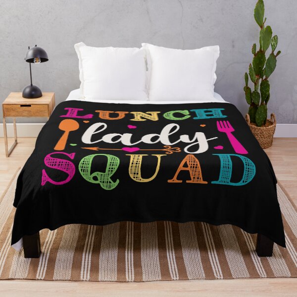 Item preview, Lunch Squad Cafeteria Crew Shirt Design For A Lunch Lady designed and sold by CharlieStrom.